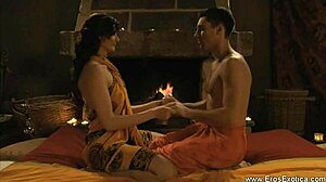 Sinnliche Massage und erotische Begegnung mit einem indischen Paar