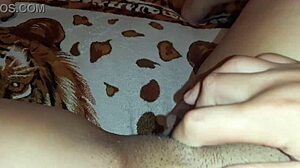 Girls in strapon fucking and moaning in POV