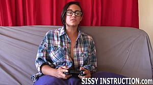 Ovládni umění orálního potěšení s tímto feminizačním videem obsahujícím sissy trénink